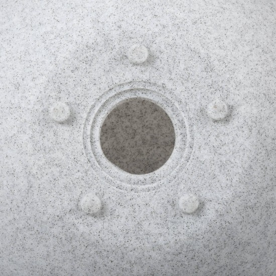 Gartenkugel Kugelleuchte Ø490 mm Ball 230V E27 IP65 Garten Lampe Naturstein Optik Kanlux Stono