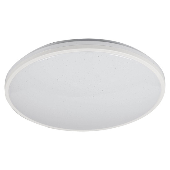 Kanlux LED Deckenleuchte Arvos 37W CCT warm-/tageslichtweiss 3000-6500K Fernbedienung Weiß Stahl Ø50cm 37332