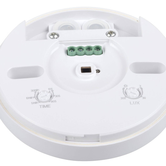 Kanlux Bewegungsmelder Zona Mini PIR Decke IP65 Reichweite 8m Weiß 37365
