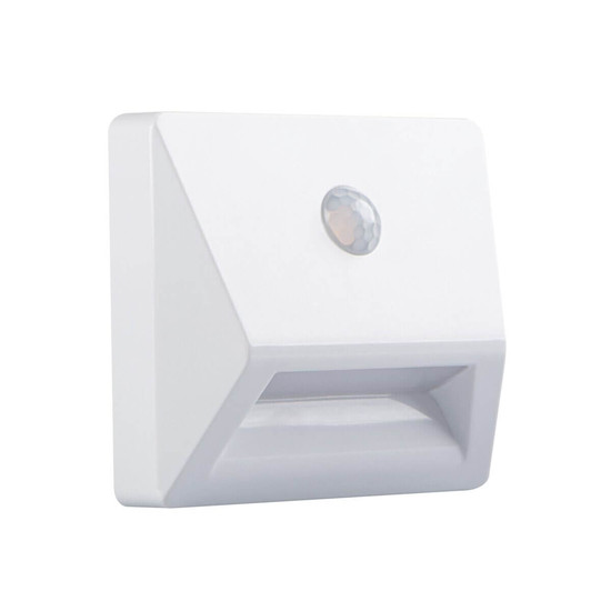 Kanlux LED Orientierungsleuchte IRS 0,3W neutralweiss 4000K Bewegungsmelder IP54 Weiß 37392