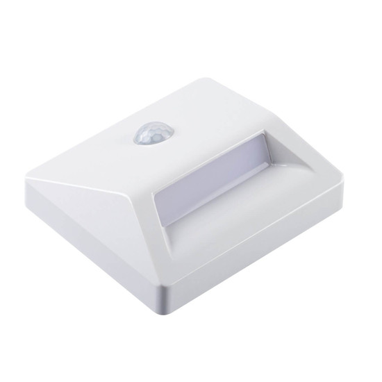Kanlux LED Orientierungsleuchte IRS 0,3W neutralweiss 4000K Bewegungsmelder IP54 Weiß 37392