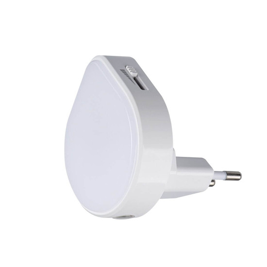 Kanlux LED Nachtlicht Ulov 0,5W warmweiss 3000K dimmbar Weiß 37396