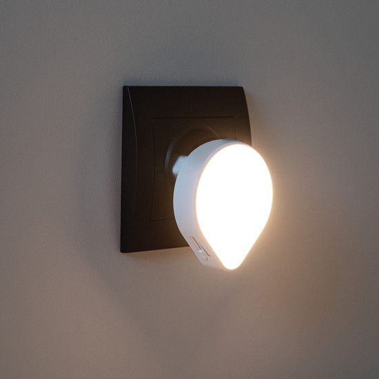 Kanlux LED Nachtlicht Ulov 0,5W warmweiss 3000K dimmbar Weiß 37396