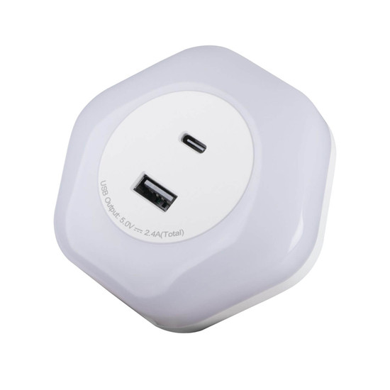 Kanlux LED Nachtlicht Bola warmweiss 3000K Weiß 37397