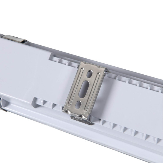 Kanlux LED Feuchtraumleuchte MAH Pro 38W einstellbar neutralweiss 4000K IP66 Grau 120cm 38140