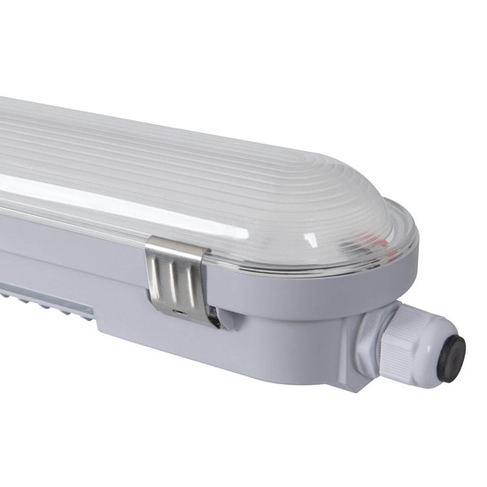 Kanlux LED Feuchtraumleuchte MAH Pro 52W einstellbar neutralweiss 4000K IP66 Grau 150cm 38141