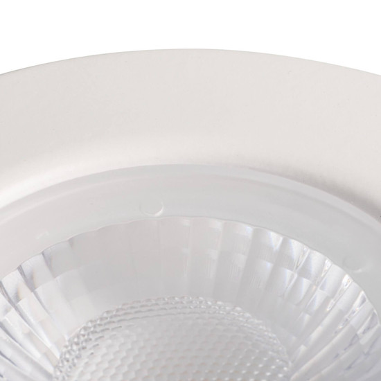 Kanlux LED Downlight Fizu 5,5W CCT warm-/neutral-/tageslichtweiss 3000K/4000K/6500K IP65 Weiß Ø8cm 38268