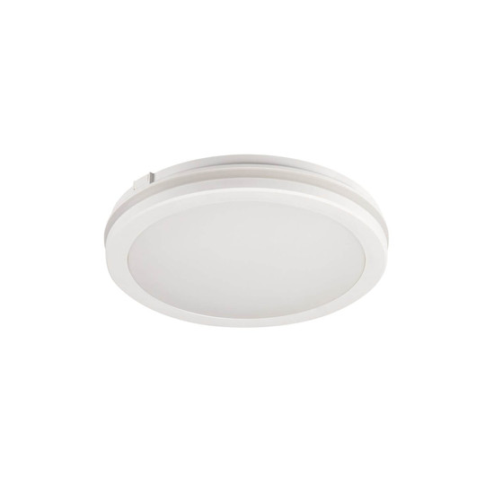 Kanlux LED Deckenleuchte Beno 12W CCT warm-/neutral-/tageslichtweiss 3000K/4000K/6500K IP65 Weiß Ø20cm 38380