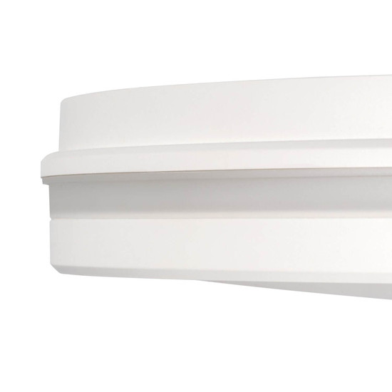 Kanlux LED Deckenleuchte Beno 40W CCT warm-/neutral-/tageslichtweiss 3000K/4000K/6500K IP65 Weiß Ø40cm 38386