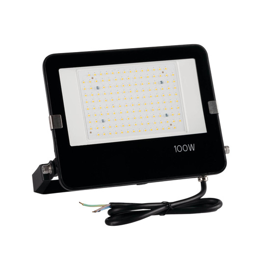 Kanlux LED Fluter Agor 100W neutralweiss 4000K IP65 Schwarz Metall 38420