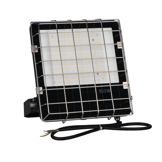 Kanlux LED Fluter Agor 150W neutralweiss 4000K IP65 Schwarz Metall 38421
