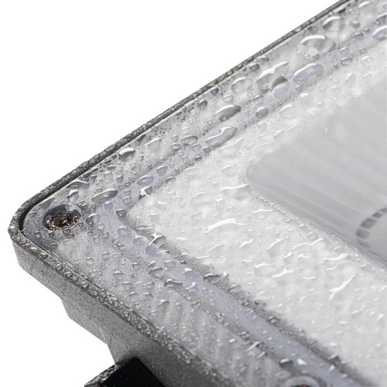 Kanlux LED Fluter Acete 50W CCT warm-/neutral-/tageslichtweiss 3000K/4000K/6500K IP65 Grau Aluminium 38493
