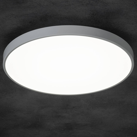 Kanlux LED Deckenleuchte S Plafon 20W CCT warm-/tageslichtweiss 3000-6500K dimmbar WLAN App Weiß Ø39cm 38611
