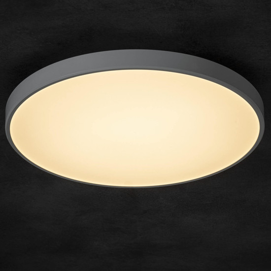 Kanlux LED Deckenleuchte S Plafon 20W CCT warm-/tageslichtweiss 3000-6500K dimmbar WLAN App Weiß Ø39cm 38611