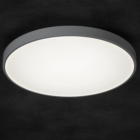 Kanlux LED Deckenleuchte S Plafon 20W CCT warm-/tageslichtweiss 3000-6500K dimmbar WLAN App Weiß Ø39cm 38611
