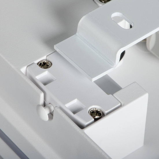 Kanlux LED Deckenleuchte Beno eckig 30W einstellbar CCT warm-/neutralweiss 3000K/3500K/4000K Bewegungsmelder IP65 Weiß 26x26cm 38781