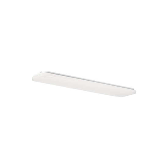 Kanlux LED Langfeldleuchte Lincea 24W einstellbar CCT warm-/neutral-/tageslichtweiss 3000K/4000K/6500K Weiß Stahl 70x17cm 38795