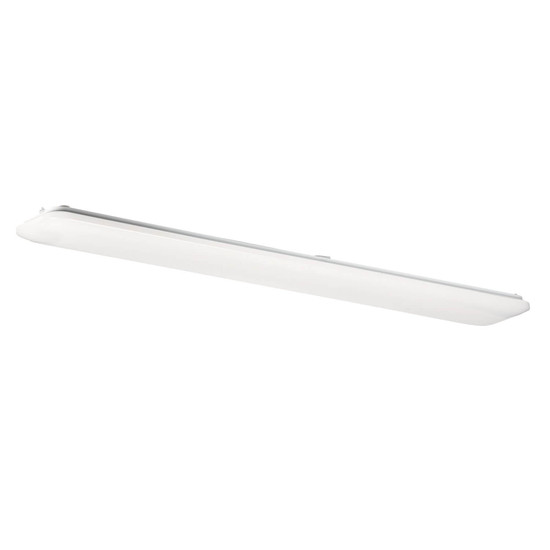 Kanlux LED Langfeldleuchte Lincea 45W einstellbar CCT warm-/neutral-/tageslichtweiss 3000K/4000K/6500K Weiß Stahl 120x17cm 38796