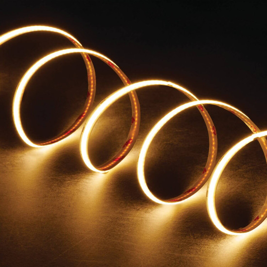 Kanlux LED Streifen 5m LCOB 14W/m 12V CCT warm-/tageslichtweiss 2700-6500K 90Ra dimmbar IP65 10mm 38912