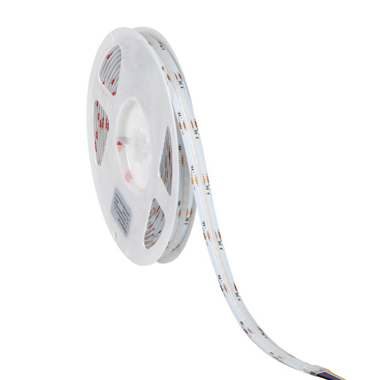 Kanlux LED Streifen 5m LCOB 21W/m 24V RGB + CCT 3000-6100K 90Ra dimmbar 12mm 38915