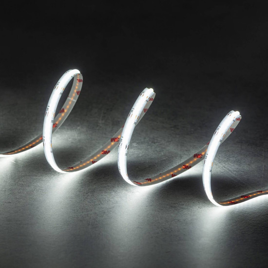 Kanlux LED Streifen 5m LCOB 21W/m 24V RGB + CCT 3000-6100K 90Ra dimmbar 12mm 38915
