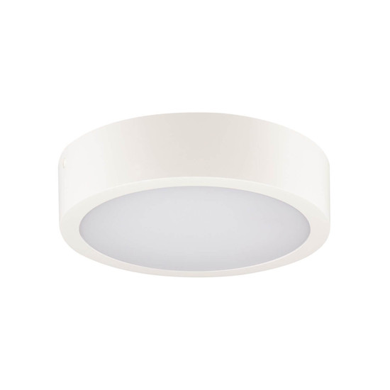 Kanlux LED Deckenleuchte Daber 13W einstellbar CCT warm-/neutralweiss 3000K/3500K/4000K Bewegungsmelder IP66 Weiß Ø25cm 39021
