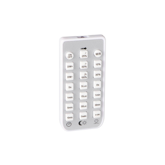 Kanlux LED Deckenleuchte Daber 20W einstellbar CCT warm-/neutralweiss 3000K/3500K/4000K Bewegungsmelder IP66 Schwarz Ø30cm 39027