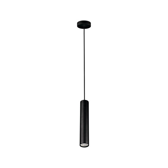 Kanlux Pendelleuchte Phlox GU10 Schwarz Eisen Ø5cm 39040