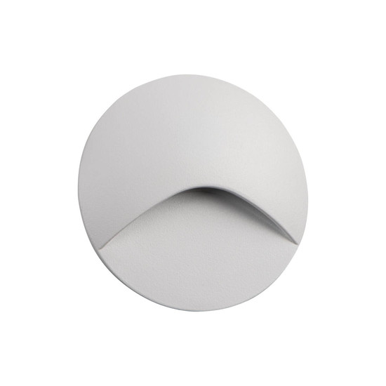 Kanlux LED Wandeinbauleuchte Exin 2,5W neutralweiss 4000K IP65 Weiß Aluminium Ø8cm 39132