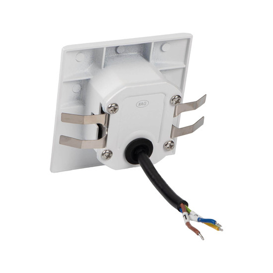 Kanlux LED Wandeinbauleuchte Exin 2,5W neutralweiss 4000K Bewegungsmelder IP65 Weiß Aluminium 39141