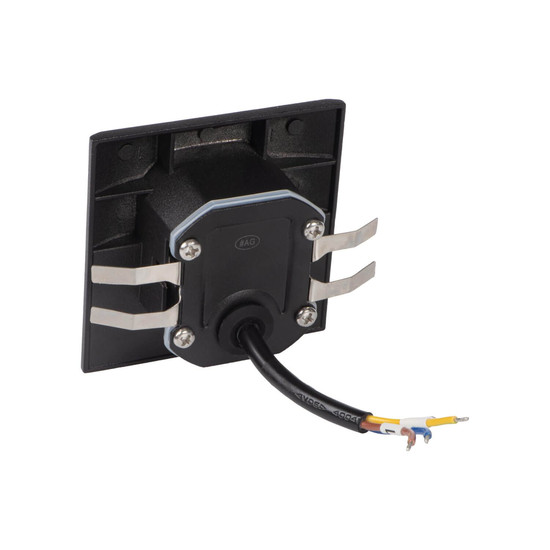 Kanlux LED Wandeinbauleuchte Exin 2,5W neutralweiss 4000K Bewegungsmelder IP65 Schwarz Aluminium 39142