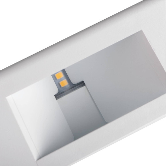 Kanlux LED Außenwandleuchte Refazi flach 6W neutralweiss 4000K IP54 Weiß 39180