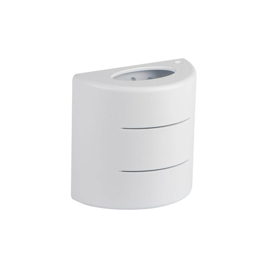 Kanlux LED Außenwandleuchte Refazi halbrund 6W neutralweiss 4000K IP54 Weiß 39183