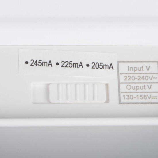 Kanlux LED Panel Aufbau Blingo 40W CCT warm-/neutral-/tageslichtweiss 3000K/4000K/6500K 90Ra UGR19 Weiß Stahl 59,5x59,5cm 39231
