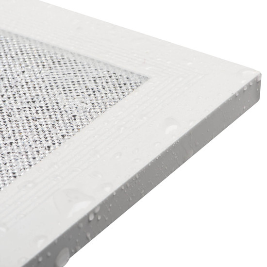 Kanlux LED Panel Blingo 40W neutralweiss 4000K 90Ra IP54 UGR19 Weiß Stahl 59,5x59,5cm 39239