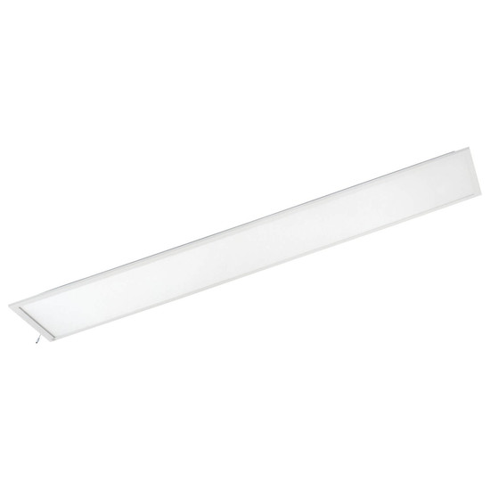 Kanlux LED Panel Blingo 40W neutralweiss 4000K 90Ra IP54 UGR19 Weiß Stahl 119,5x29,5cm 39240