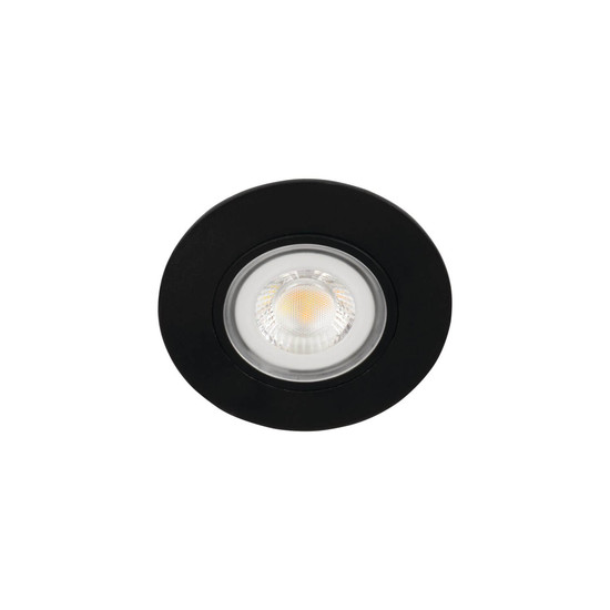 Kanlux LED Downlight Fizu 4W CCT warm-/neutral-/tageslichtweiss 3000K/4000K/6500K Schwarz Ø8cm 39260