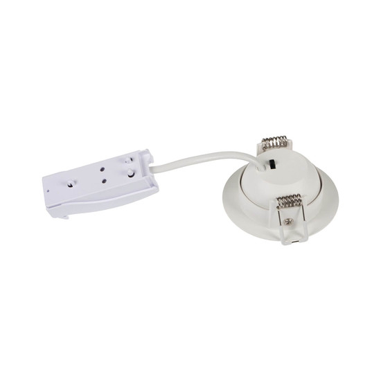 Kanlux LED Downlight Fizu 4W CCT warm-/neutral-/tageslichtweiss 3000K/4000K/6500K Weiß Ø8cm 39261