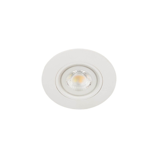 Kanlux LED Downlight Fizu 4W CCT warm-/neutral-/tageslichtweiss 3000K/4000K/6500K Weiß Ø8cm 39261