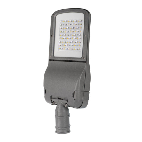 Kanlux LED Straßenleuchte PRO-S 100W neutralweiss 4000K IP66 Grau Aluminium 60,5x26,5cm asymmetrisch 39286
