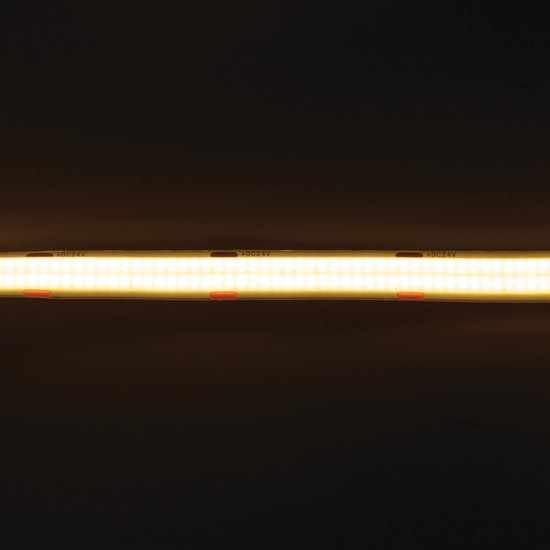 Kanlux LED Streifen 5m LCOB 28W/m 24V warmweiss 3000K 90Ra dimmbar 12mm 39443