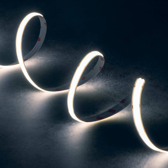 Kanlux LED Streifen 5m LCOB 28W/m 24V tageslichtweiss 6500K 90Ra dimmbar IP65 12mm 39448