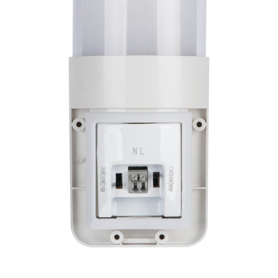 Kanlux LED Langfeldleuchte Noben 42W einstellbar CCT warm-/neutral-/tageslichtweiss 3000K/4000K/6500K IP54 Weiß 150cm 39501
