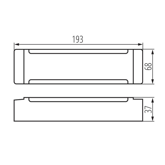 Kanlux LED Netzteil Treto 12V 200W IP67 Weiß 39520