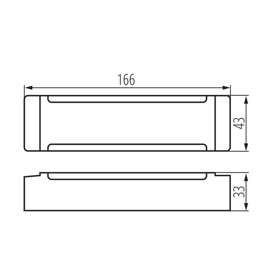Kanlux LED Netzteil Treto 48V 60W IP67 Weiß 39522