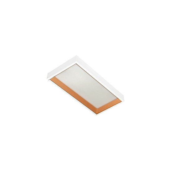 Kanlux 2x Einbaurahmen für LED Panel Sky-V 30x60cm Weiß Stahl 39750