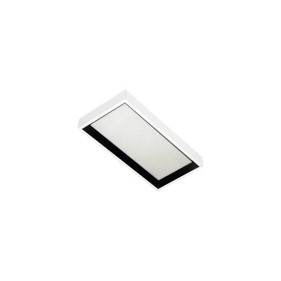 Kanlux 2x Einbaurahmen für LED Panel Sky-V 30x60cm Weiß Stahl 39750