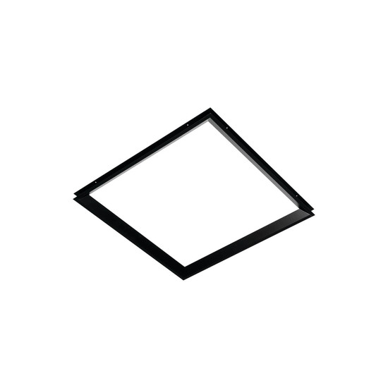 Kanlux Einbaurahmen für LED Panel Sky-V 60x60cm Schwarz Stahl 39754