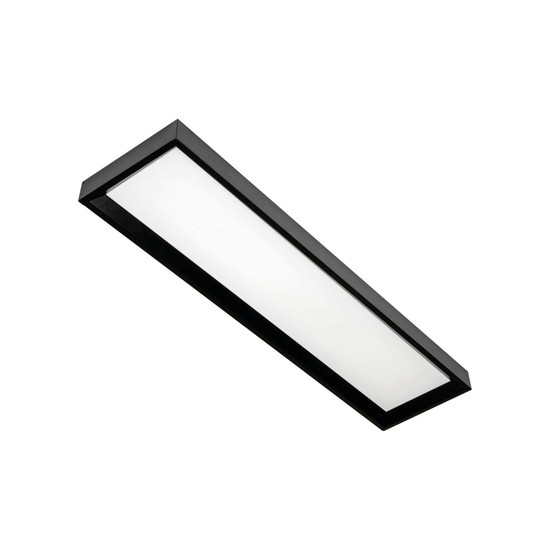 Kanlux Einbaurahmen für LED Panel Sky-V 30x120cm Schwarz Stahl 39757