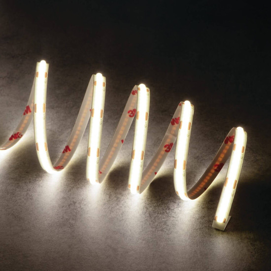 Kanlux LED Streifen 25m LCOB 10W/m 12V neutralweiss 4000K 90Ra dimmbar IP65 8,2mm 39774